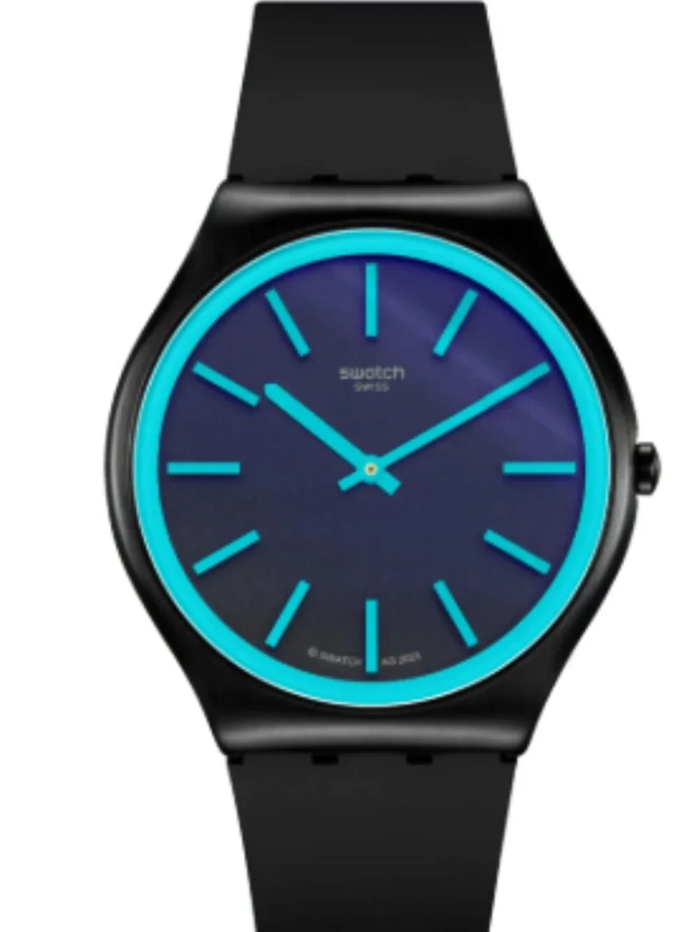 Swatch Watch, Obsidian Shimmer, 42MM